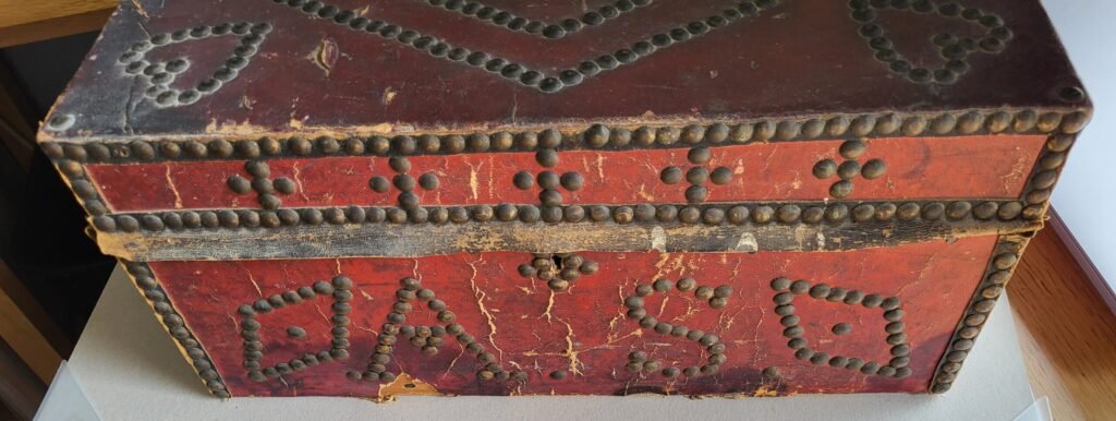 Alfred Stebbins' Box - Likely one he stored collectible rocks, minerals and gold in