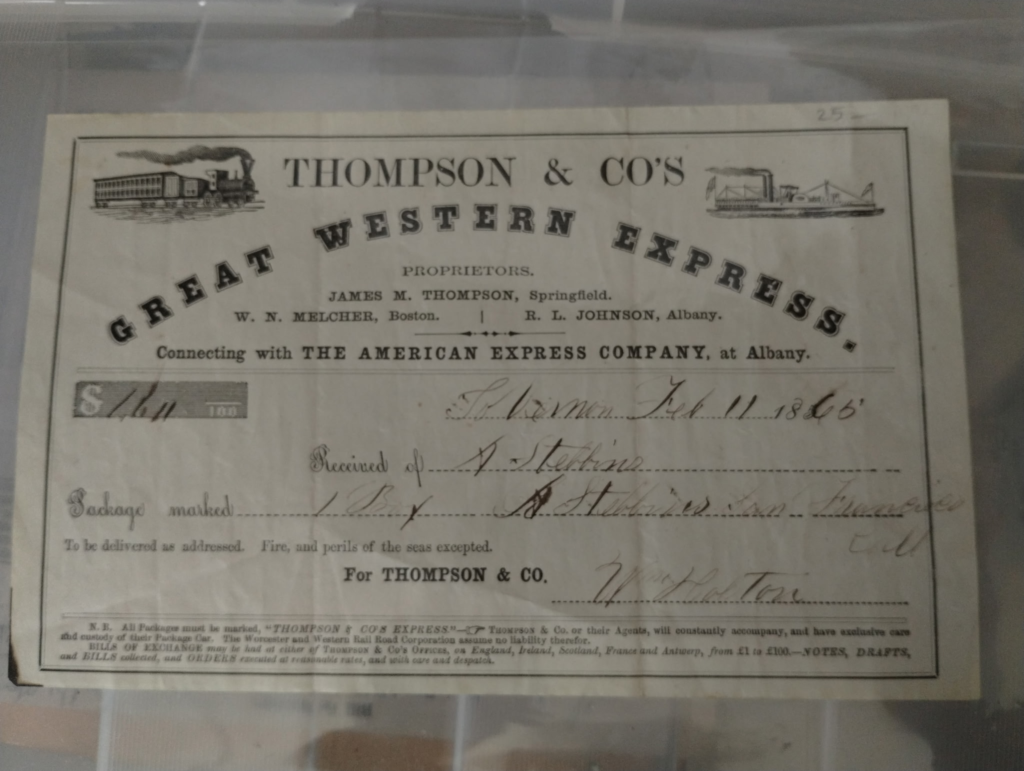 Shipping Alfred's Box